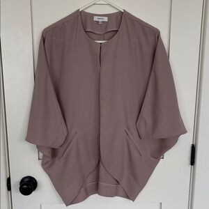 Babaton Soft Mauve Cape Jacket
